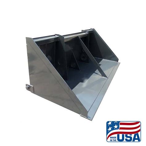 72″ Skid Steer Loader Tar and Chip Spreader Bucket 